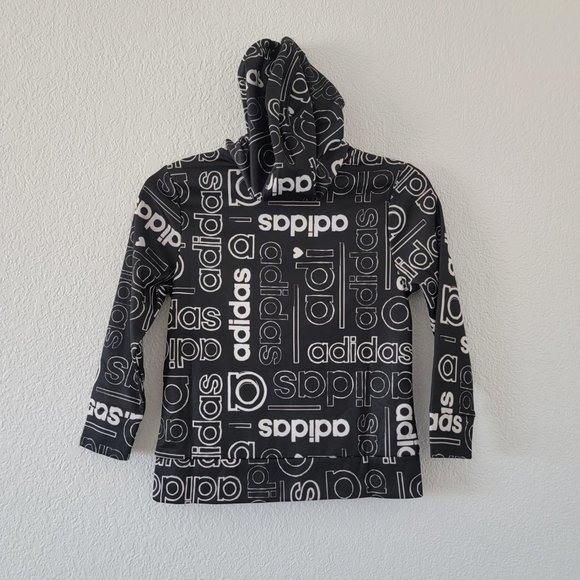 Adidas Boys Hoodie size Small 7/8 Thumbhole NWT - Picture 4 of 6